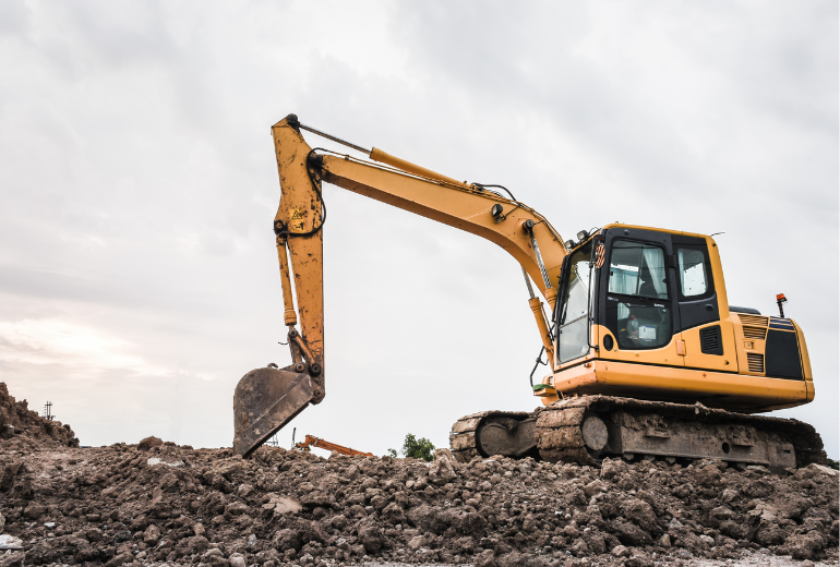 Locação de mini escavadeiras para áreas de acesso restrito